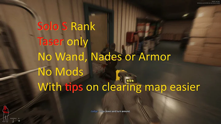Clearing the worst map in RoN - Ready Or Not Greased Palms Solo S Rank Taser Unmodded