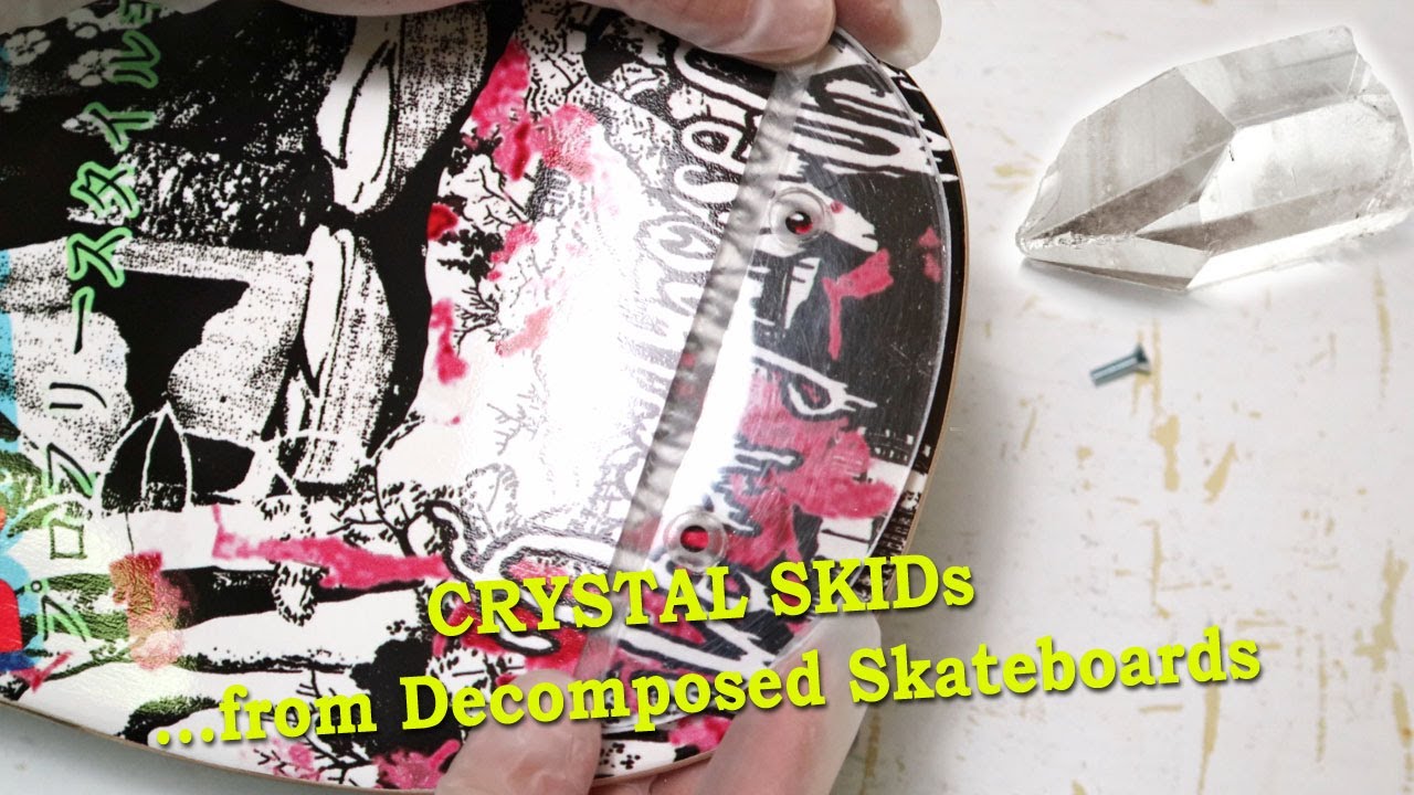 CRYSTAL SKIDS clear skid plates for freestyle or street skateboards