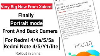 Finally Camera2 api permission enabled on miui 8.11.8 beta update in china