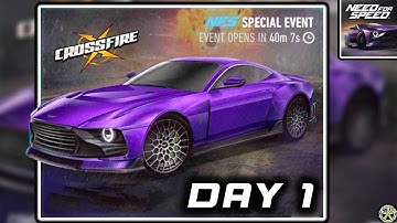 NFS No Limits | Day 1 - 2023 Aston Martin Valour | Crossfire