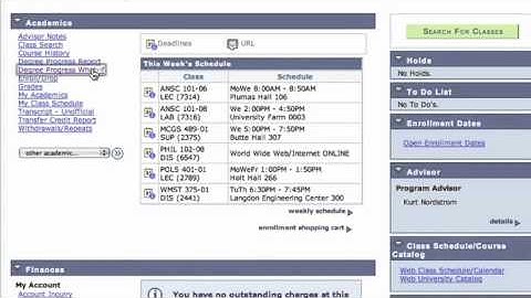 How to: Your Degree Progress Report