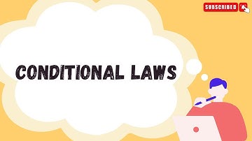 Conditional Law | Mathematical Logic |  #mathtricks #mathconcepts #mathematicallogic 