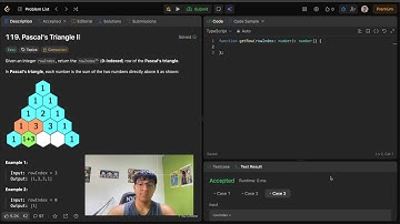 LeetCode 119: Pascal