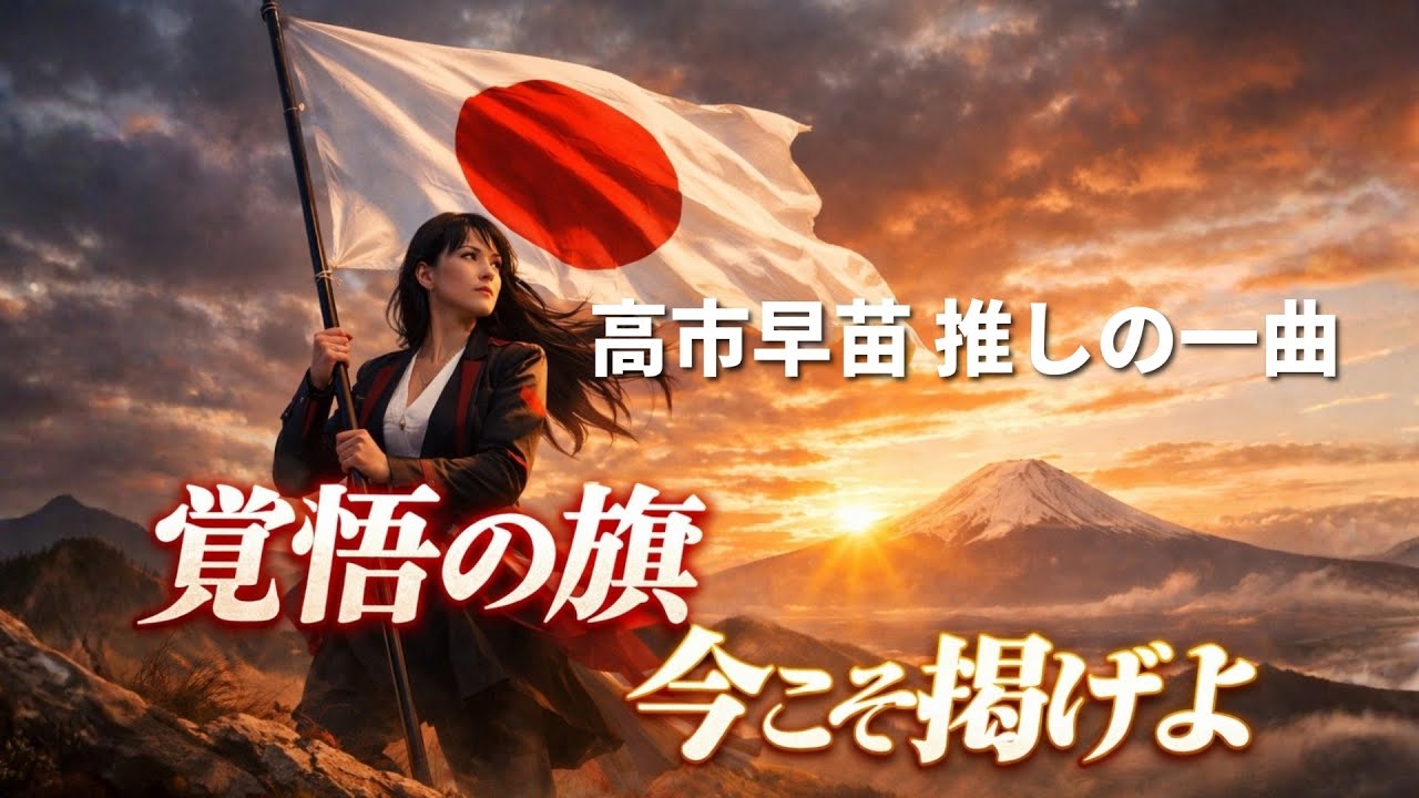 日本を普通の国へ｜衆議院選挙2026高市早苗 応援ソング『覚悟の旗