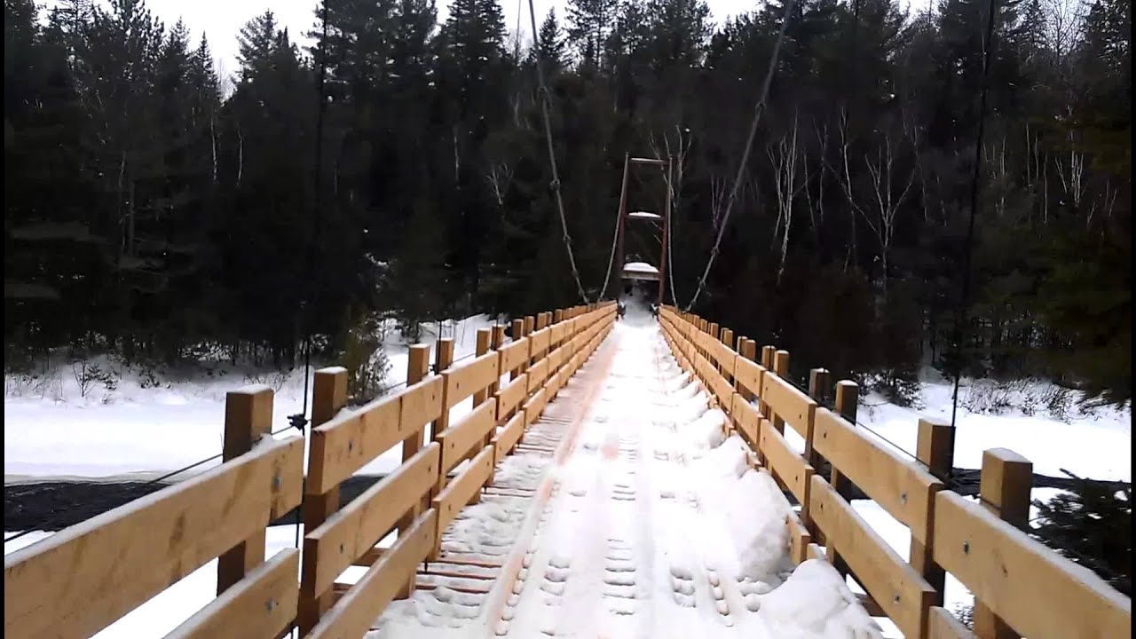 PONT SUSPENDU NOTREDAMEDELAMERCI YouTube