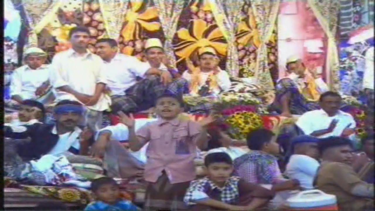 قصايد بإيقاع سريع شرح يتفاعل معها الحضور للمنشد ابراهيم حبيب في زفاف يحي وعلي علوي بالتحيتاء