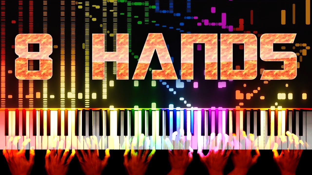 8 HAND AI PLAYS DEATH WALTZ!!! // Final Savage Sister Flandre S // Impossible Piano Remix