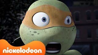¡Las Tortugas Ninja luchan contra dinosaurios del espacio exterior!  | Nickelodeon