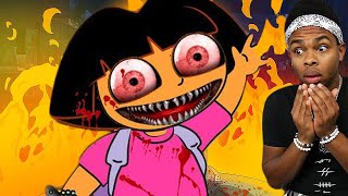 Reacting To True Story Scary Animations Part 44 (Do Not Watch Before Bed)