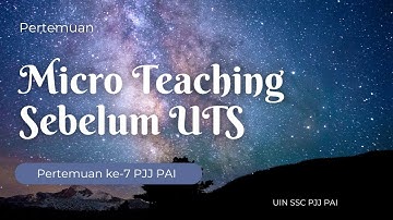 Sinkronus Micro Teaching