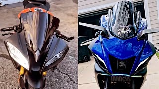 YAMAHA R6 vs YAMAHA R7 | Which One Is The Winner Of This Comparison❓