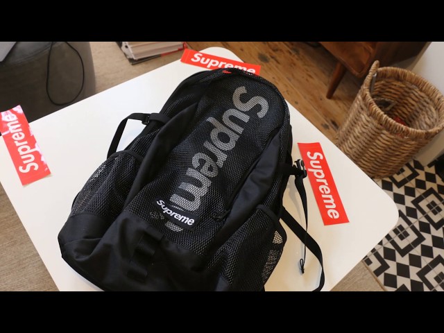 Supreme Cordura SS20 Backpack Black 