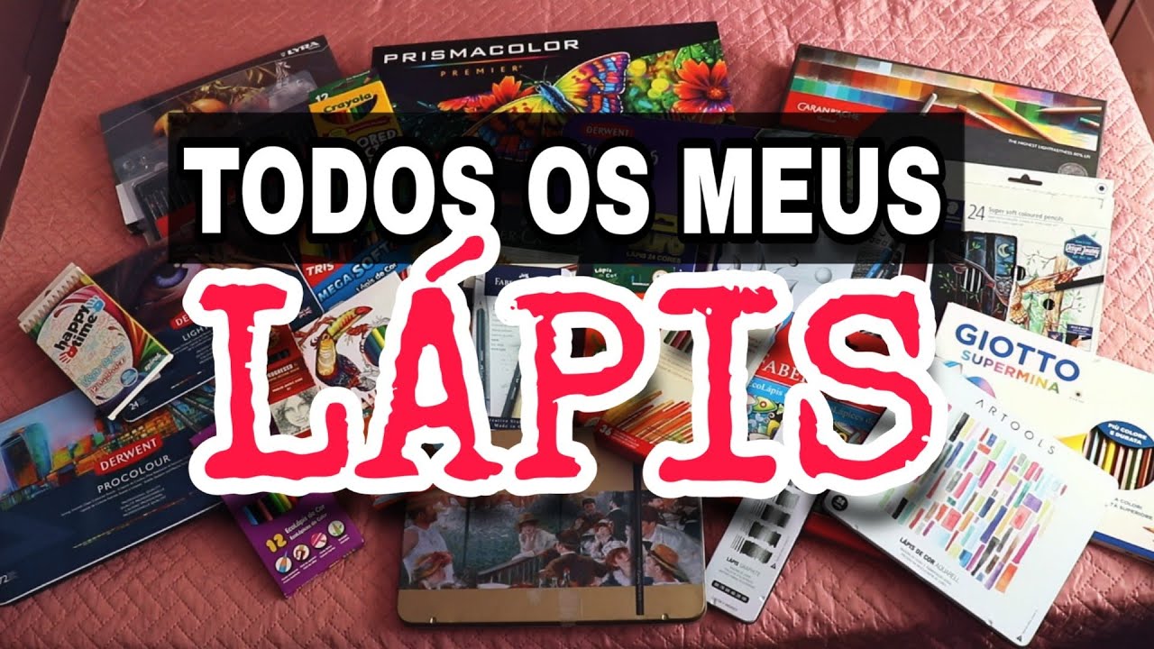 TODOS OS MEUS LÁPIS DE COR