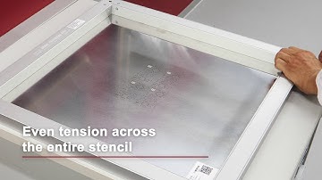 DEK VectorGuard™ stencil frame system