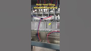 Automatic multi-head filling machine #machine