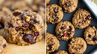 Healthy Oatmeal Cookies (Soft and Chewy)
