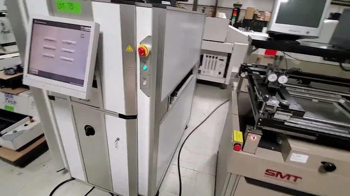 ID 7636 - Omron VT-S500 Inline PCB AOI Inspection System