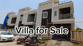 ₹1.4 Cr Duplex\Triplex Villa for sale with Home Theatre in Hyderabad, Direct Company Sales