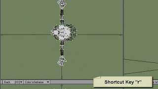 LightWave Rotate 90 degrees to the Right Command