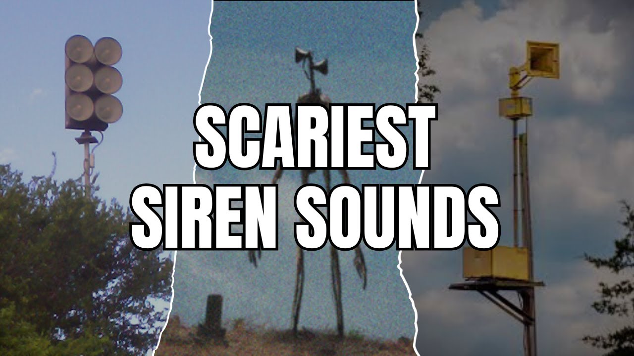 10 самых страшных сирен, которые вам нужно услышать 😱🚨