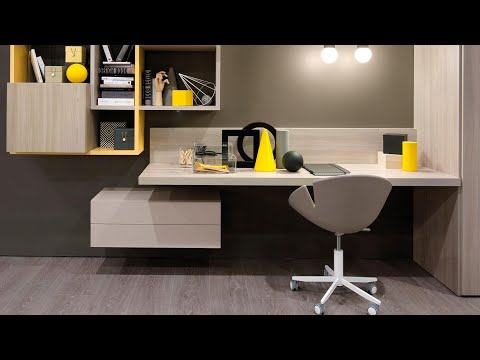 Video: Study-bedroom (70 Photos): Design Of A Bedroom With A Workplace, A Table And A Bed In One Plane, Ideas Of Combination And Zoning Rules