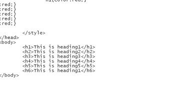 Embedded CSS || HTML Embedded Styles example
