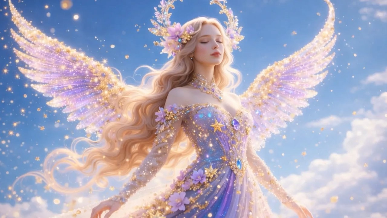 Reiki Music 528Hz + 417Hz | Healing For Feminine Energy: Welcome Love, Joy & Inner Peace