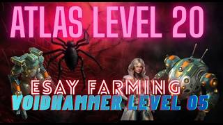 War Commander Atlas level 20 / Voidhummer level 05 Easy Faming all Free .