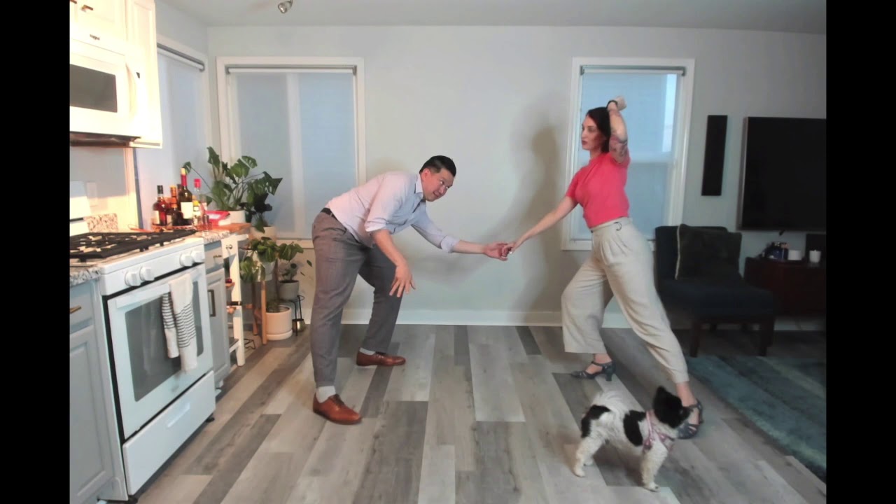 Swing It Seattle - Frankie Manning's "One Mint Julep" Routine - week #3 w/ Katie & Mark Kihara