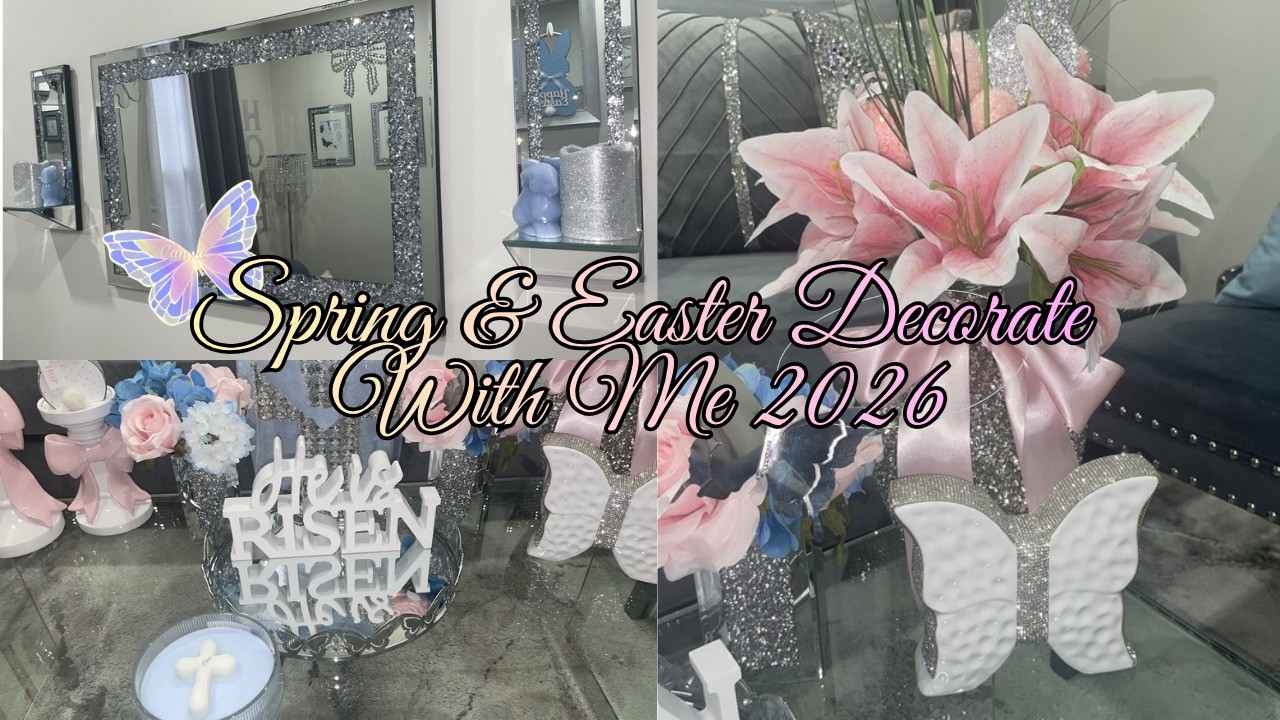 Easter Decorate With Me 2026 | Spring Touches 🦋 Part 1 - YouTube