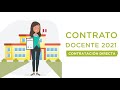 #ContrataciónDocente2021