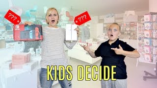 Kids Decide What We Buy Challenge