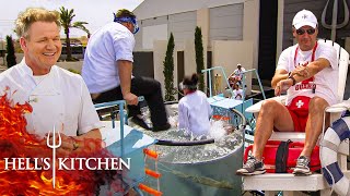 Young Guns Play Squid Game As They Catch & Clean Squids | Hell's Kitchen