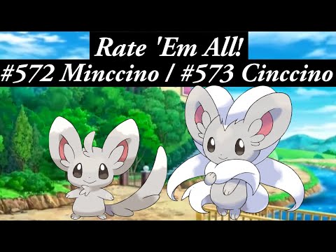 MINCCINO is downright adorable, but CINCCINO.. RATE 'EM ALL! Ep 572-573!