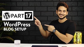 Create a Separate Blog page and blog setup | WordPress Part 17