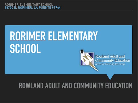 RORIMER ELEMENTARY SCHOOL