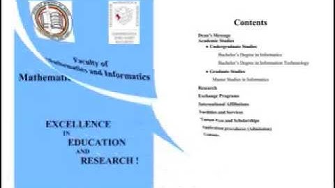 Informatics and Information Technology -  Presentation