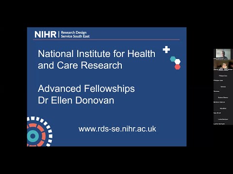 NIHR RDS SE Fellowship event - Advanced Fellowships - Dr Ellen Donovan