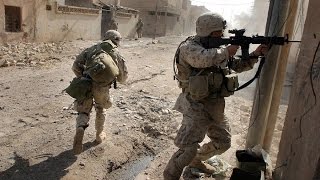 U.S. MARINES IN BATTLE OF FALLUJAH - URBAN COMBAT FOOTAGE | IRAQ WAR screenshot 4