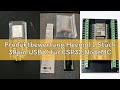 Produktbewertung Heemol 1 Stück 38pin USB C für ESP32 NodeMCU WiFi Bluetooth Module für ESP32 WROOM