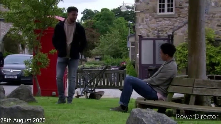 Emmerdale - Billy Gets Picked Up By The Police (28th/31st August 2020)