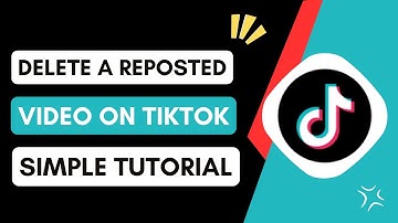 ✅ How To Delete A Reposted Video On TikTok