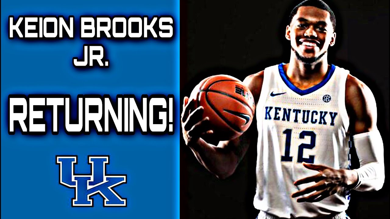 KEION BROOKS JR.  FINALLY RETURNING!!!