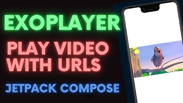 Exoplayer in Jetpack Compose ( Play video from URLs) | Android | Jetpack Compose | Kotlin