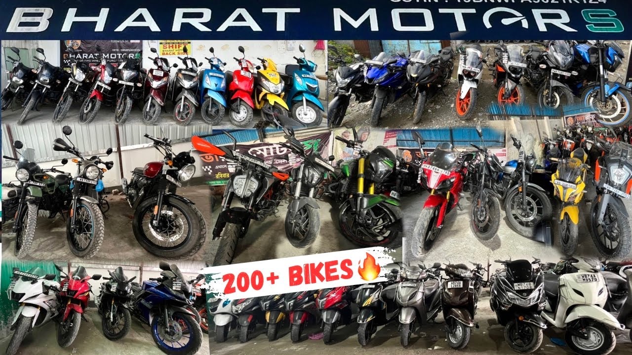 200+ Bikes & Scooters 😱🔥 | Second Hand Bikes In Siliguri - Lowest Price & Re-Finance | Bharat Motors