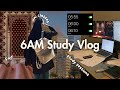 Become the best student my ideal study routine 6am morning productive cozy