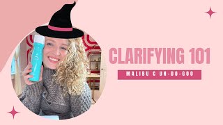 CLARIFYING SHAMPOO 101 FOR CURLY AND WAVY HAIR | MALIBU C UN-DO-GOO SHAMPOO REVIEW