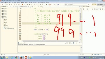 34 尚硅谷 JS基础 switch练习