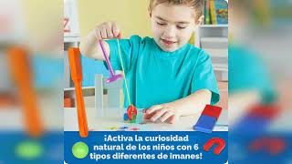 Resumen: Learning Resources LER9295 Magnet Movers-Stem Explorers