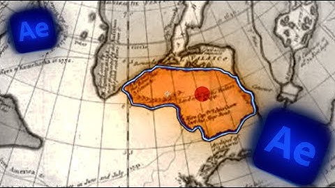 How to Make a Documentary Map Animation in  After Effects